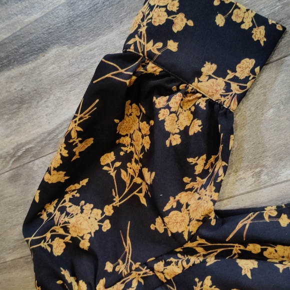 Shein Dress Babydoll Bohemian Ruffle Sweetheart Neckline - Picture 4 of 5